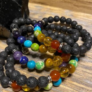 Aromatherapy bracelets and necklaces